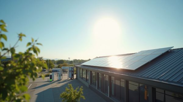 Transition énergétique des entreprises : photovoltaïque et bornes IRVE